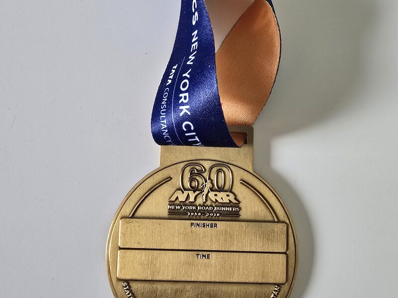 New York City Marathon — One and Done